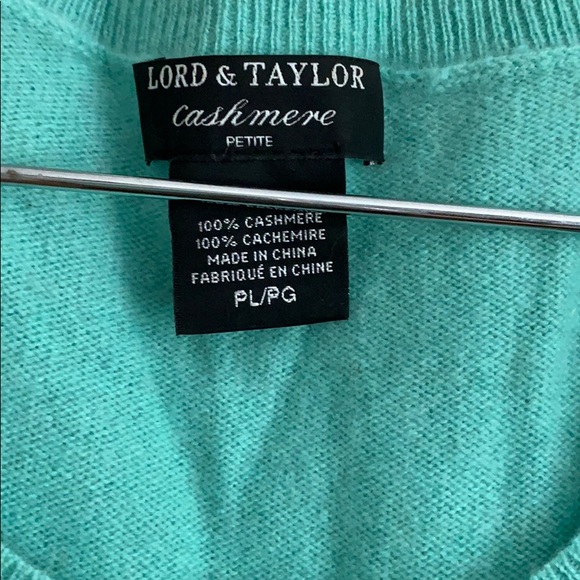 Lord & Taylor cashmere tank - Picture 2 of 4